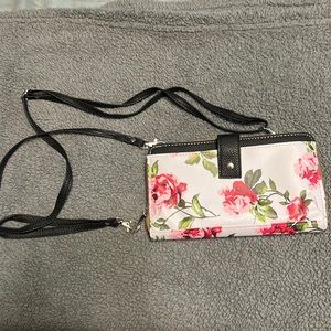 Brand new floral wallet purse